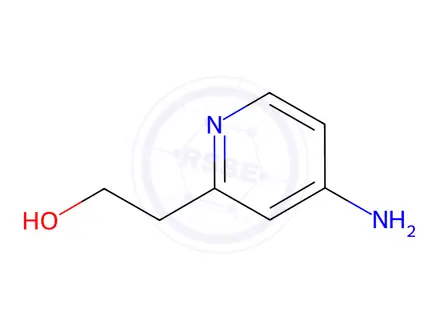 Chemical structure of 2-(4-Amino-2-pyridyl)ethanol