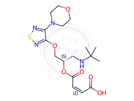 Chemical structure of Timolol EP Impurity E