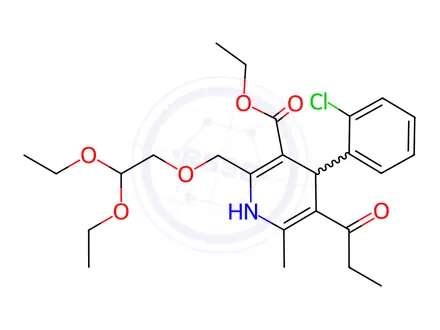Chemical structure of Amlodipine Impurity
