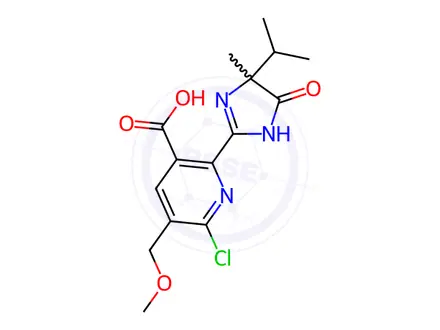 Chemical structure of Imazamox Impurity 10