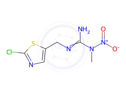Chemical structure of Thiamethoxam Impurity 1