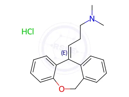 Chemical structure of (E)-Doxepin Hydrochloride
