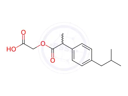 Chemical structure of Ibuprofen Impurity 116