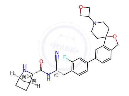 Chemical structure of Verducatib
