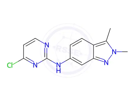 Chemical structure of Pazopanib Impurity 42