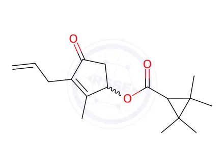 Chemical structure of Allethrin Impurity 11