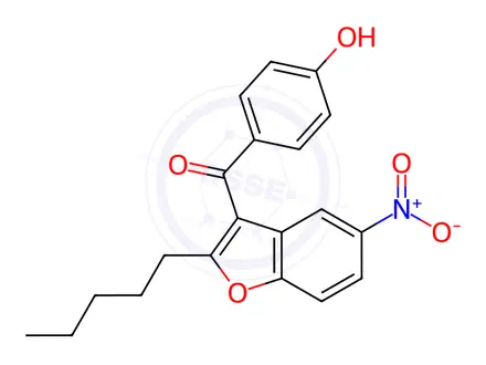 Chemical structure of Dronedarone Hydrochloride Impurity 47