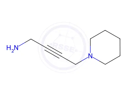Chemical structure of (4-piperidin-1-ylbut-2-yn-1-yl)amine dihydrochloride