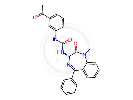 Chemical structure of YM 022 Impurity 161