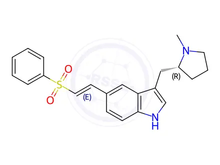 Chemical structure of Eletriptan Related Compound A