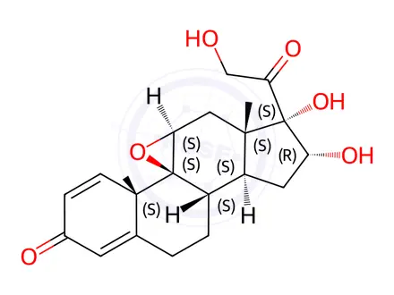 Chemical structure of Budesonide Impurity 51