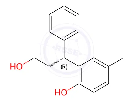 Chemical structure of Tolterodine Impurity 9
