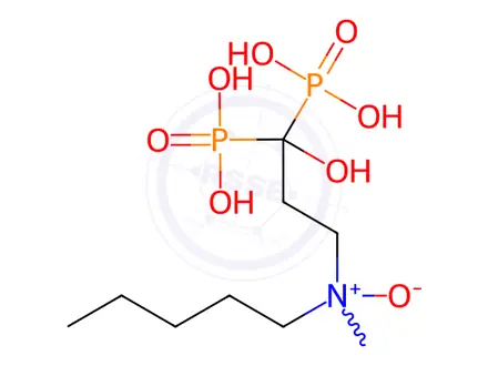 Chemical structure of Ibandronate Sodium Impurity P