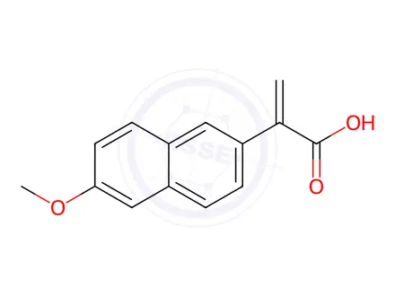Chemical structure of Naproxen Impurity 70