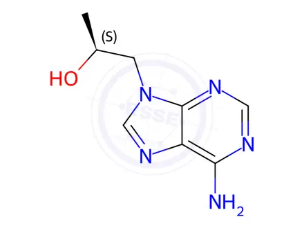Chemical structure of Tenofovir Impurity A