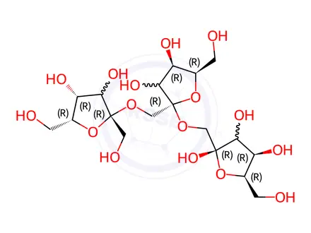 Chemical structure of Fructooligosaccharide