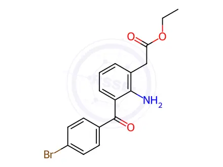 Chemical structure of Bromfenac Impurity 30