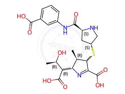 Chemical structure of Ertapenem Impurity 20