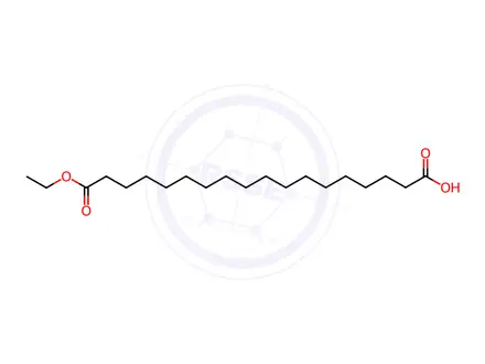 Chemical structure of Hexadecanedioic Acid Impurity 29