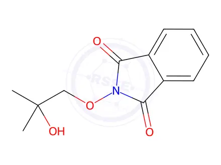 Chemical structure of 2-(2-Hydroxy-2-methylpropoxy)isoindoline-1,3-dione