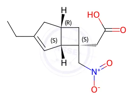 Chemical structure of Mirogabalin Impurity 39