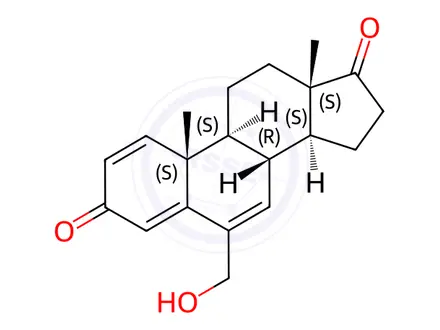 Chemical structure of Exemestane Impurity 19