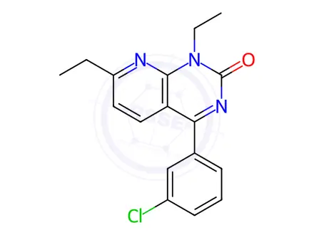 Chemical structure of YM 976