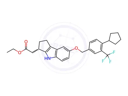 Chemical structure of Etrasimod Impurity 20