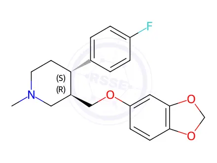 Chemical structure of Paroxetine Impurity 24