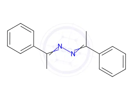Chemical structure of Acetophenone azine