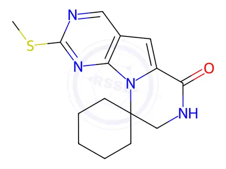 Chemical structure of Trilaciclib Hydrochloride Impurity 8