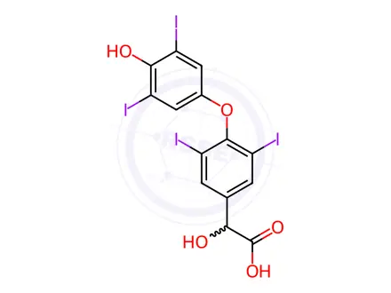 Chemical structure of Levothyroxine Impurity 16