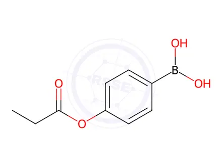 Chemical structure of (4-(Propionyloxy)phenyl)boronic acid