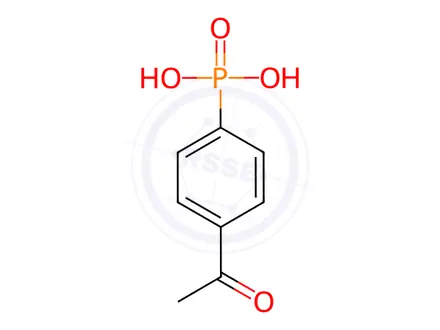 Chemical structure of (4-Acetylphenyl)phosphonic acid