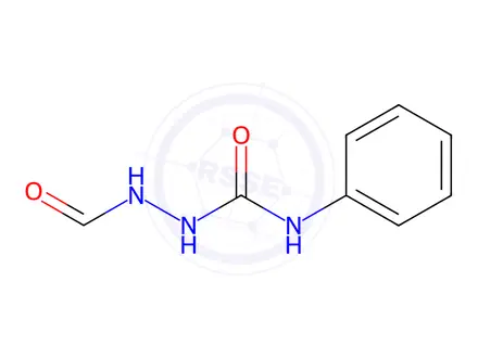 Chemical structure of 1-FORMYL-4-PHENYLSEMICARBAZIDE