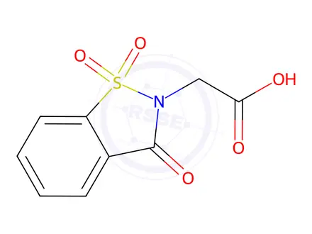 Chemical structure of Meloxicam Impurity 10