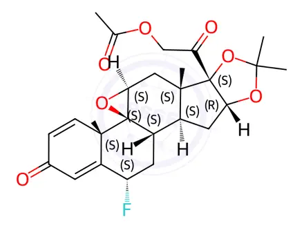 Chemical structure of Fluocinolone Acetonide Impurity 15