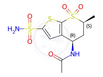 Chemical structure of Dorzolamide Hydrochloride Impurity 8