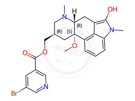 Chemical structure of Nicergoline Impurity 25