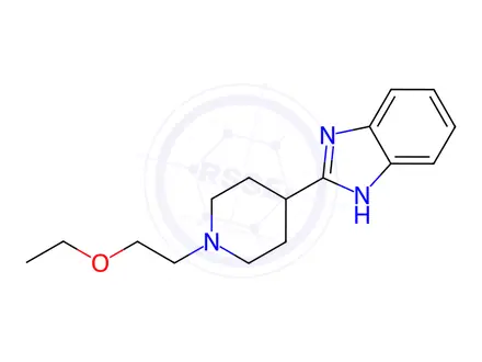 Chemical structure of Bilastine Impurity 22