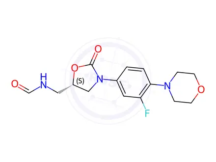 Chemical structure of Linezolid Impurity 86