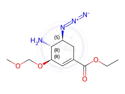 Chemical structure of Oseltamivir Phosphate Impurity 188