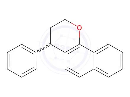 Chemical structure of Dapoxetine impurity 10