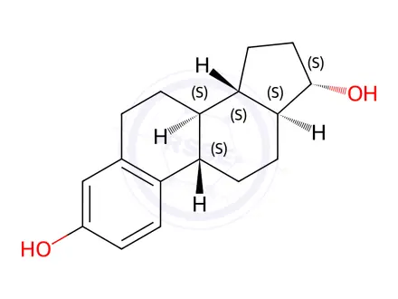 Chemical structure of 18-Nor-17β-estradiol