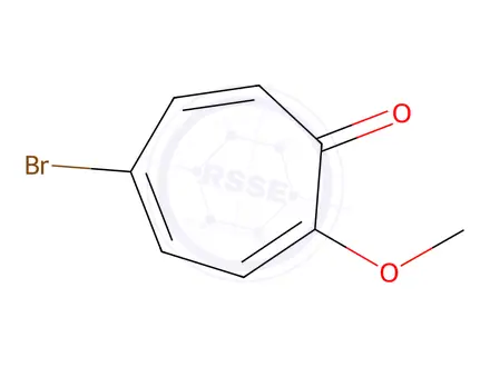 Chemical structure of 5-BROMO-2-METHOXYCYCLOHEPTA-2,4,6-TRIEN-1-ONE