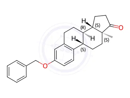 Chemical structure of Estrone Impurity 13