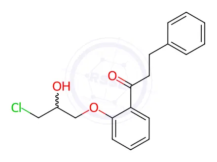 Chemical structure of Propafenone EP/BP Impurity E