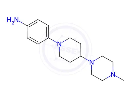 Chemical structure of Gilteritinib Impurity 1