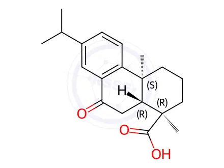 Chemical structure of Abietic Acid Impurity 12