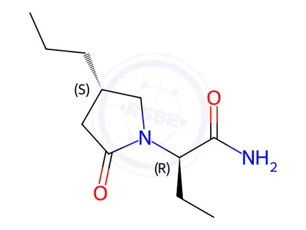 Chemical structure of Brivaracetam Impurity D